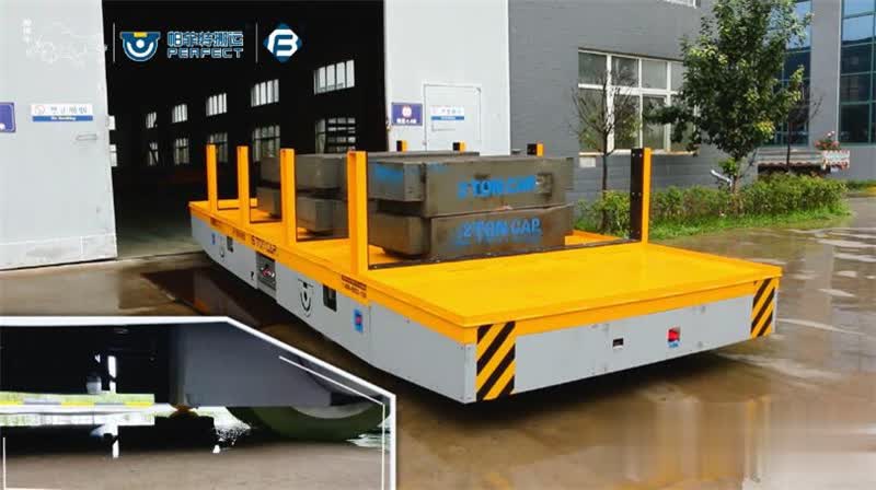 Motorized Die Cart With Weigh Scales 50 Ton